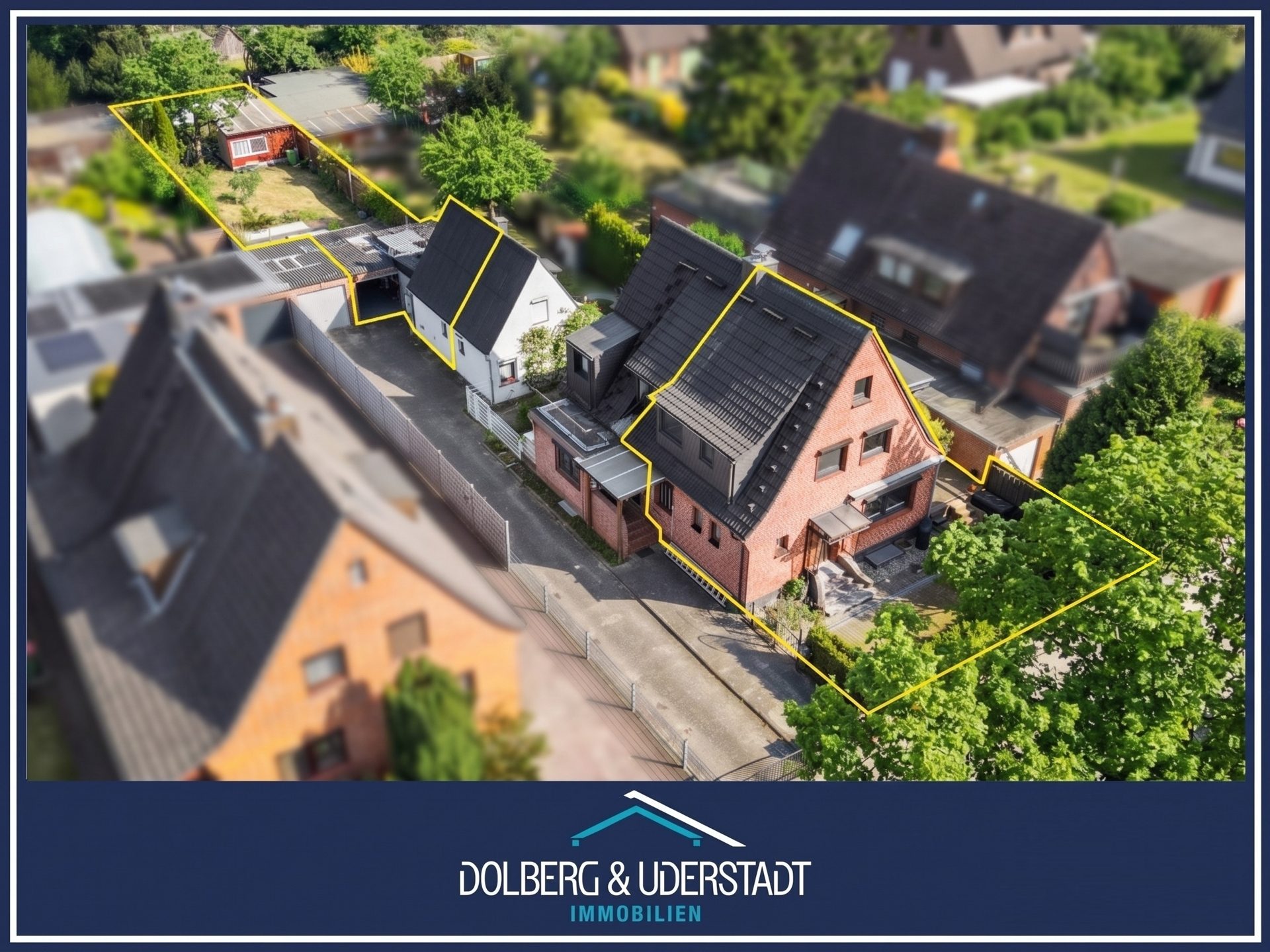 Immobilienangebot - Hamburg / Billstedt - Alle - Die perfekte Wohnungs-Alternative: Modernisiertes Eigenheim mit Gästehaus Garage und großem Garten