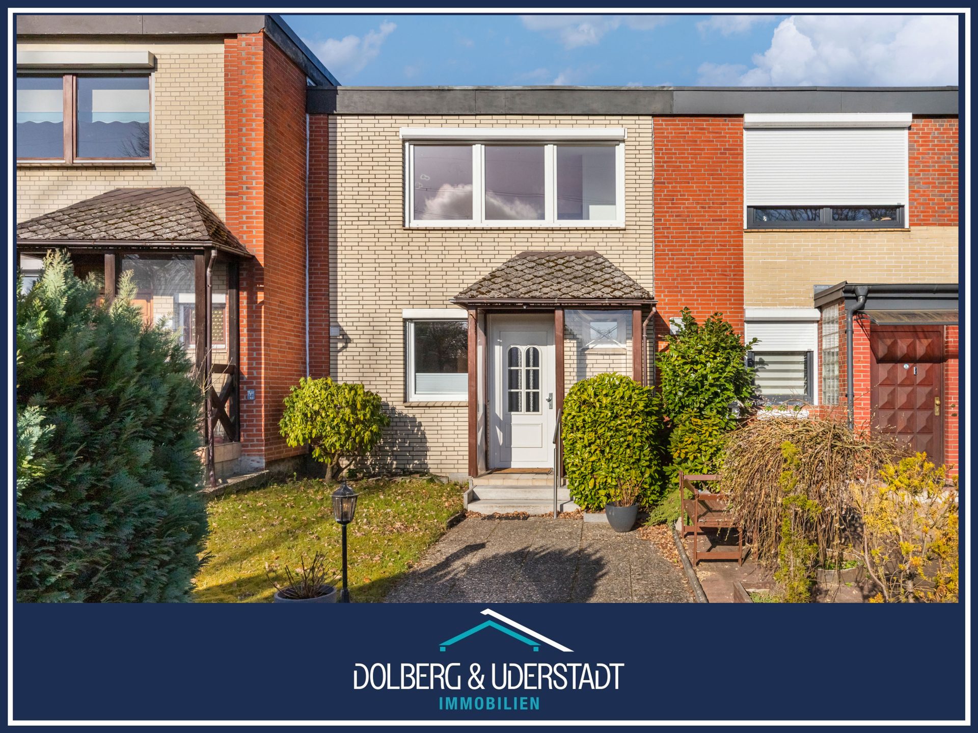 Immobilienangebot - Hamburg / Rahlstedt - Alle - Gepflegtes Mittelreihenhaus mit 2 Garagen in beliebter Lage von HH-Rahlstedt