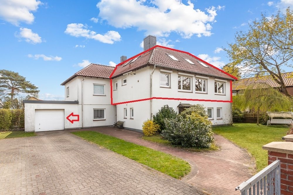 Immobilienangebot - Hamburg/ Oldenfelde - Alle - Maisonettewohnung mit ca. 138 qm Wohn-/Nutzfläche & Garage in ruhiger Anliegerstraße von Oldenfelde