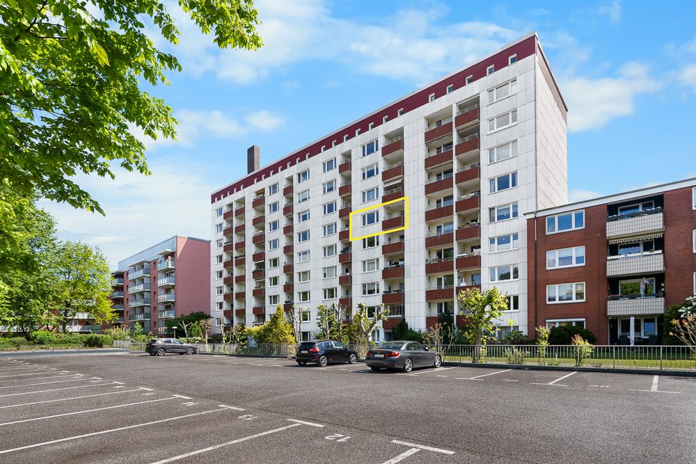 Immobilienangebot - Hamburg / Meiendorf - Alle - Mehr Raum für Ihre Familie - helle 4-Zimmer-Wohnung mit West-Balkon, Aufzug und Außenstellplatz