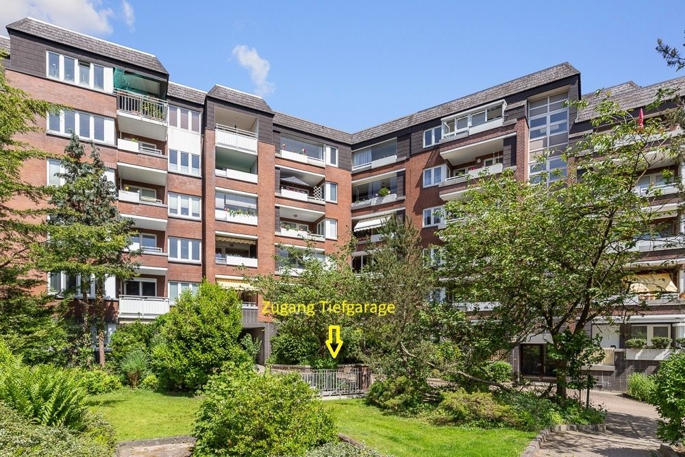 Immobilienangebot - Hamburg / Bergedorf - Alle - Großzügige 3-Zimmer-Wohnung mit Südbalkon, Tiefgarage & Aufzug in grüner Wohnlage