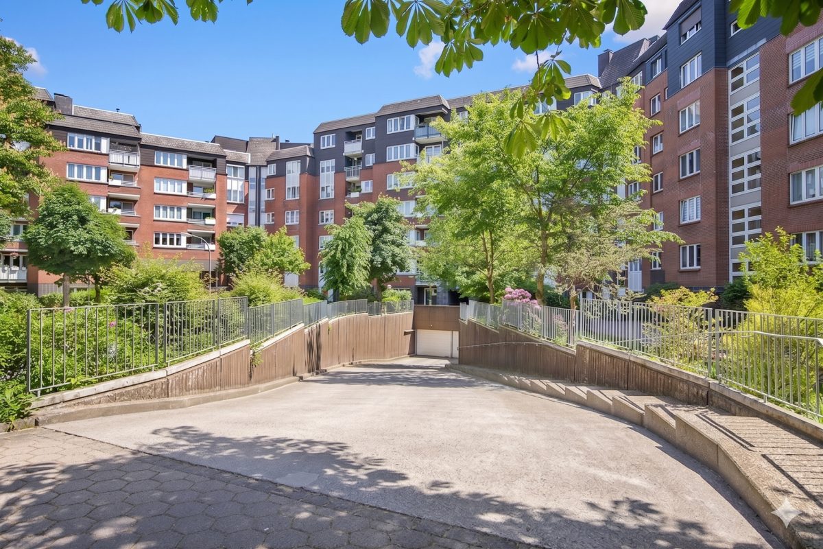 Immobilienangebot - Hamburg / Bergedorf - Alle - Großzügige 3-Zimmer-Wohnung mit Südbalkon, Tiefgarage & Aufzug in grüner Wohnlage