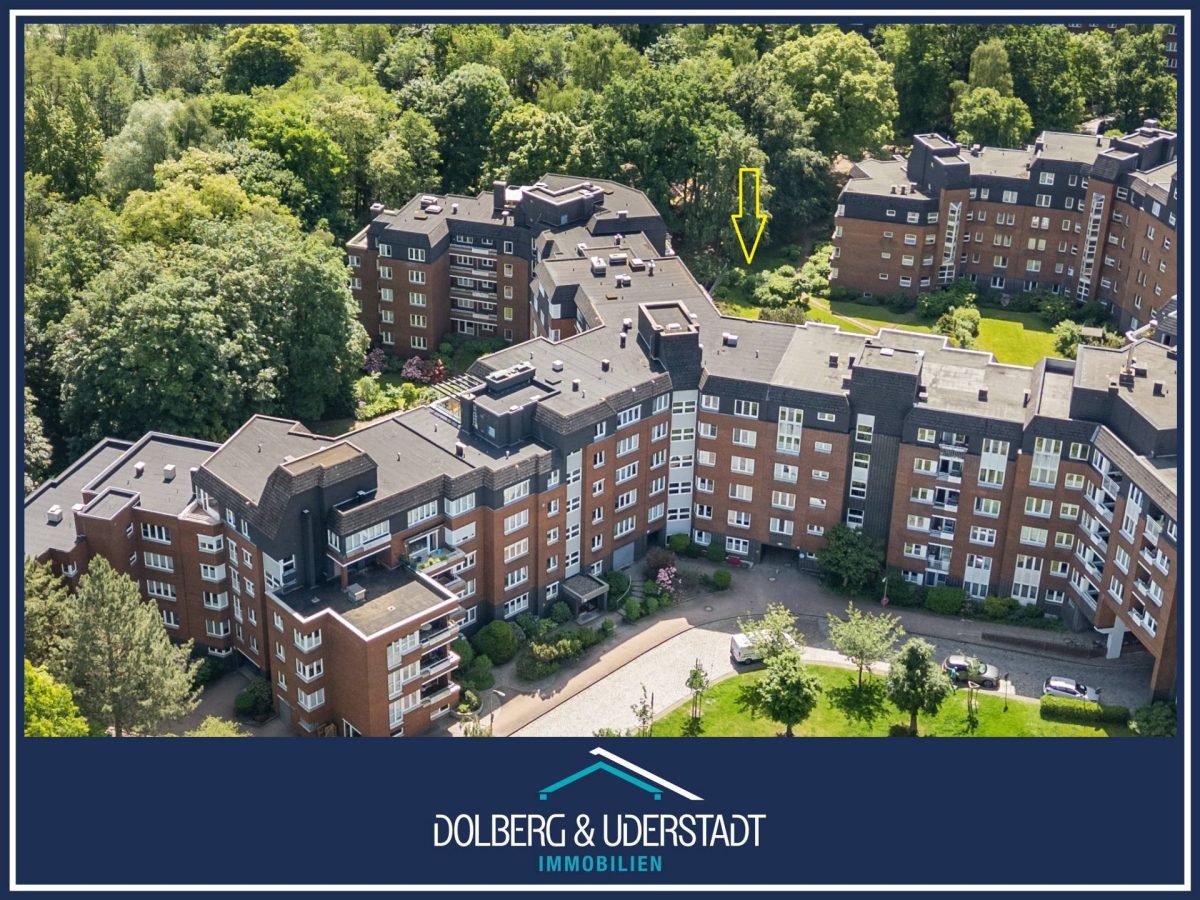 Immobilienangebot - Hamburg / Bergedorf - Alle - Großzügige 3-Zimmer-Wohnung mit Südbalkon, Tiefgarage & Aufzug in grüner Wohnlage