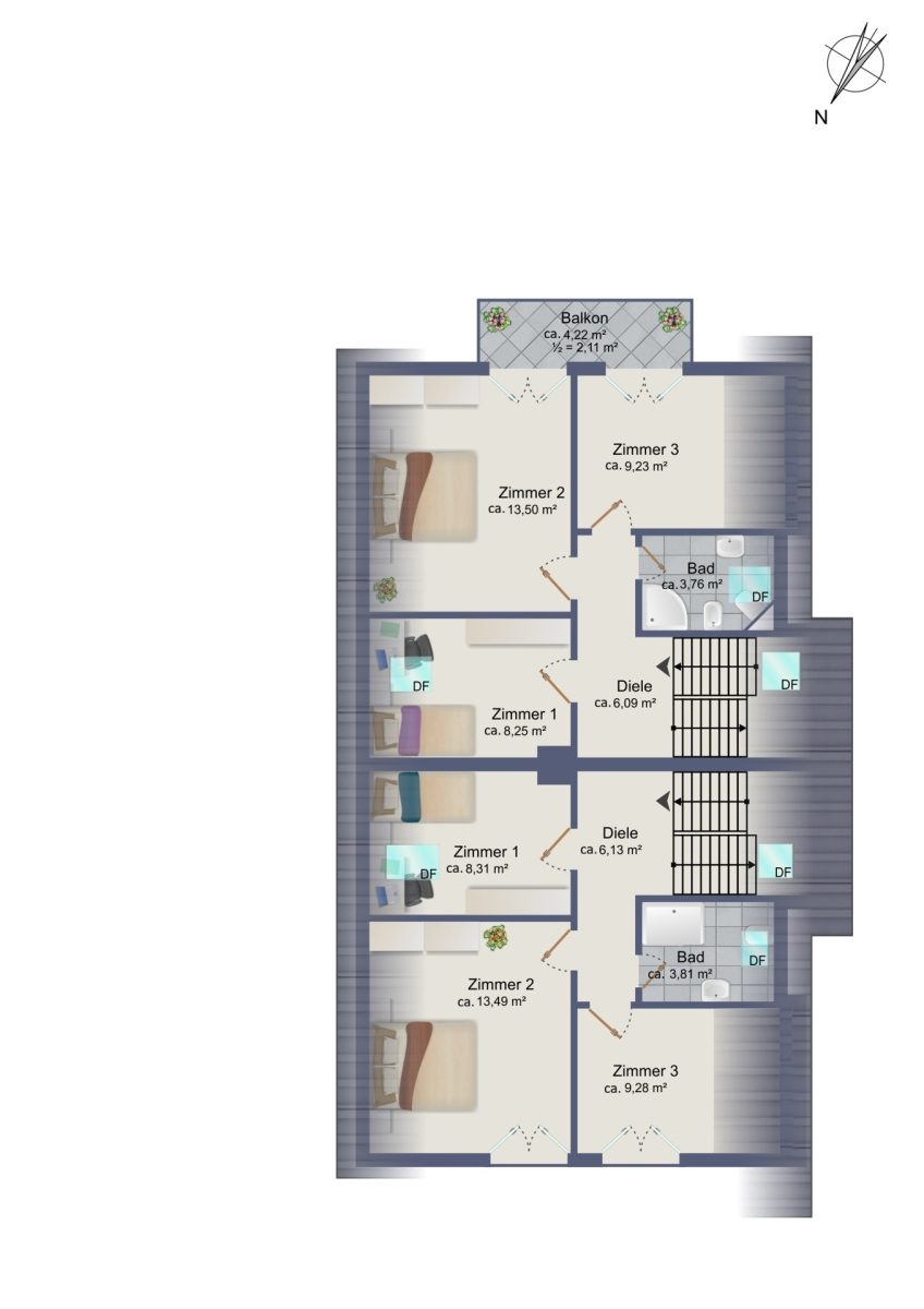 Immobilienangebot - Kuddewörde - Alle - Doppelhaus mit Garten & Garage - Wohnen oder Vermieten am Rande des Sachsenwalds