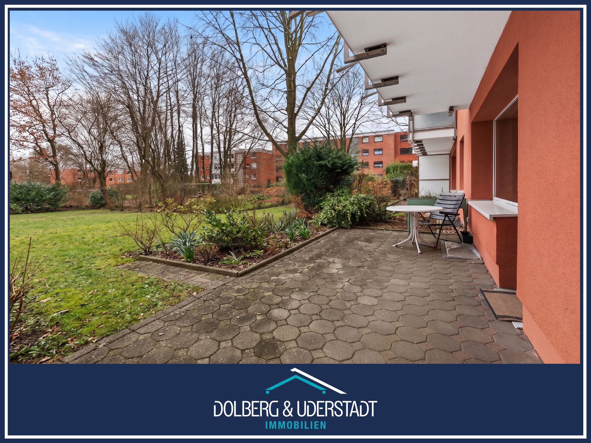 Immobilienangebot - Hamburg / Rahlstedt - Alle - Attraktive 3-Zimmer-Wohnung mit schöner Terrasse sowie Stellplatz