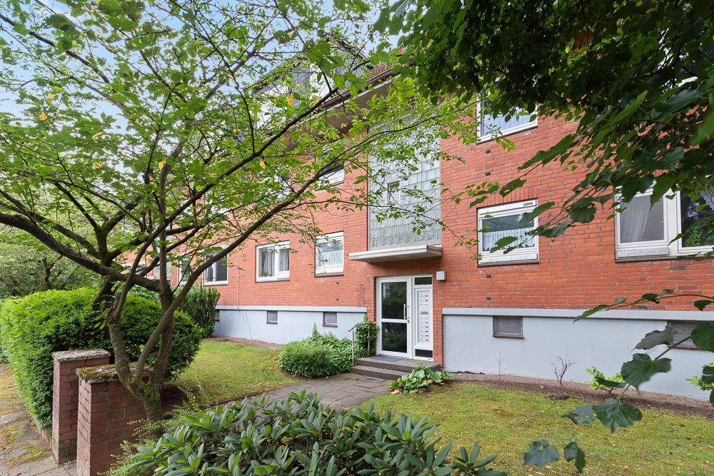 Immobilienangebot - Hamburg / Rahlstedt - Alle - Oldenfelde: Attraktive Zwei-Zimmer-Wohnung mit Balkon und schönem Grundriss.