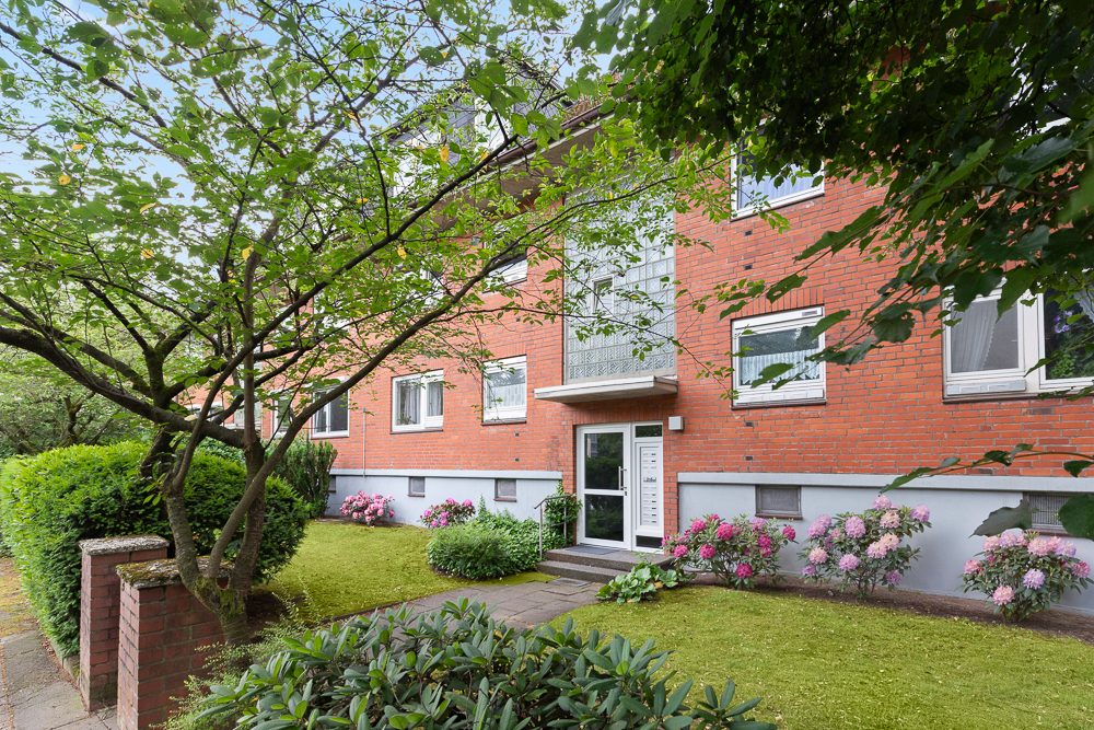 Immobilienangebot - Hamburg / Rahlstedt - Alle - Oldenfelde: Attraktive Zwei-Zimmer-Wohnung mit Balkon und schönem Grundriss.