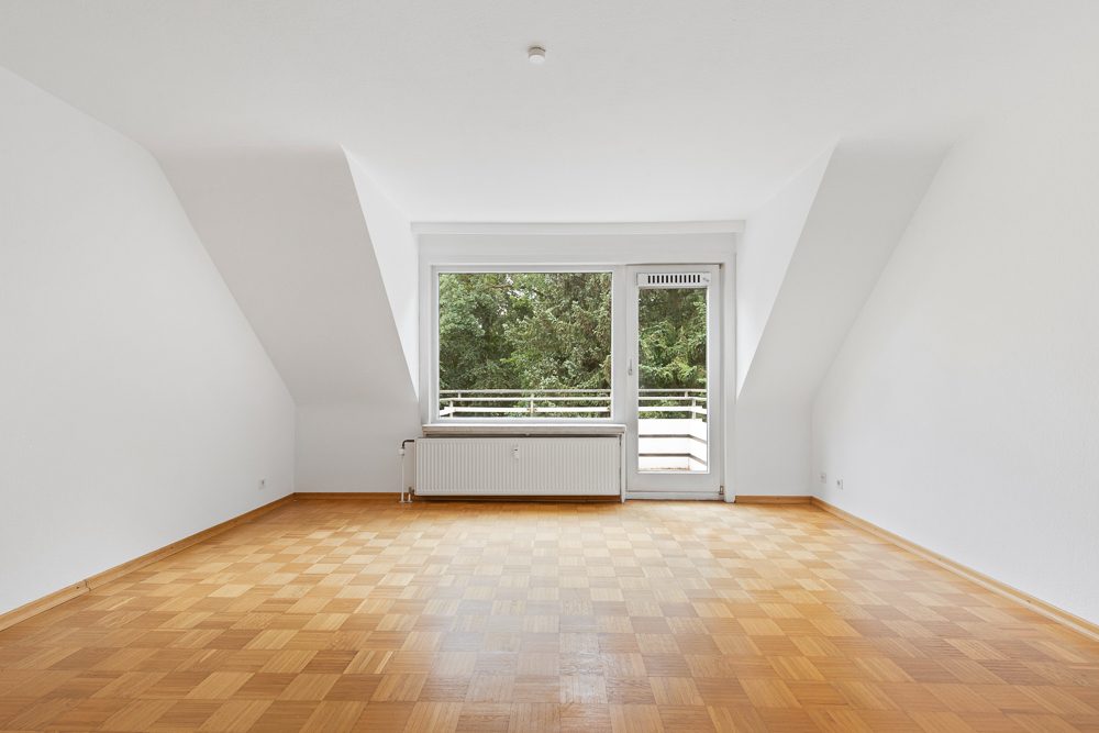 Immobilienangebot - Hamburg / Rahlstedt - Alle - Oldenfelde: Attraktive Zwei-Zimmer-Wohnung mit Balkon und schönem Grundriss.