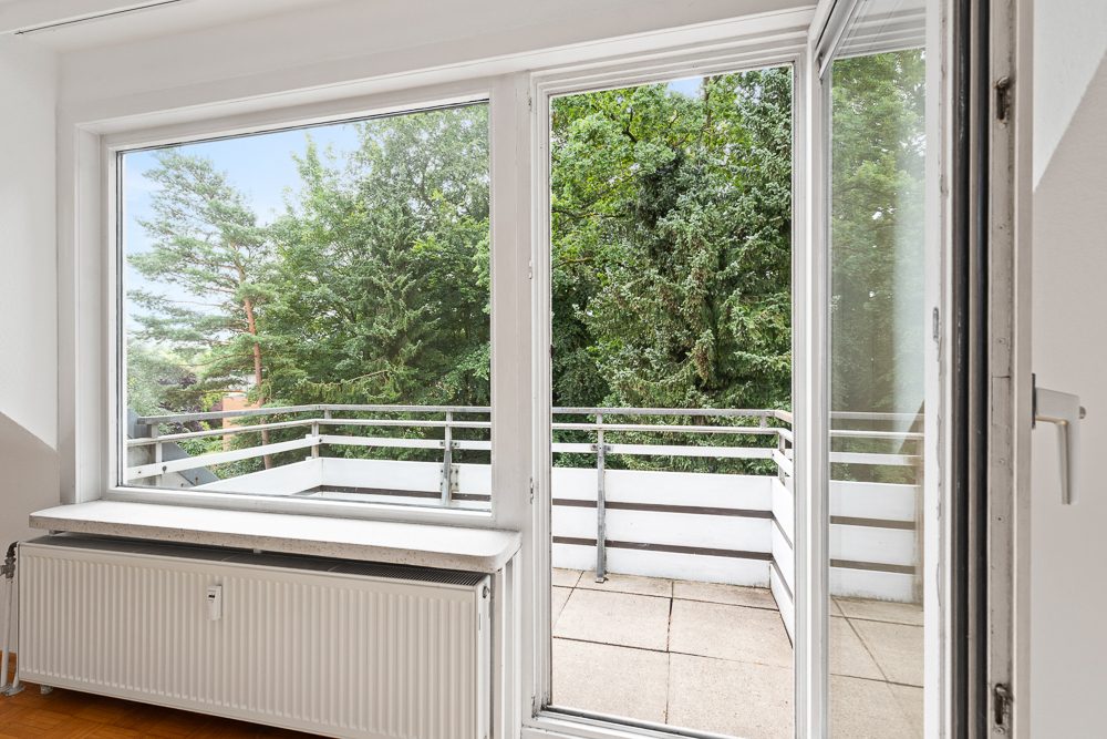 Immobilienangebot - Hamburg / Rahlstedt - Alle - Oldenfelde: Attraktive Zwei-Zimmer-Wohnung mit Balkon und schönem Grundriss.