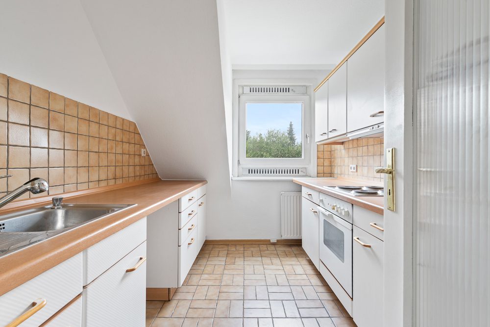 Immobilienangebot - Hamburg / Rahlstedt - Alle - Oldenfelde: Attraktive Zwei-Zimmer-Wohnung mit Balkon und schönem Grundriss.