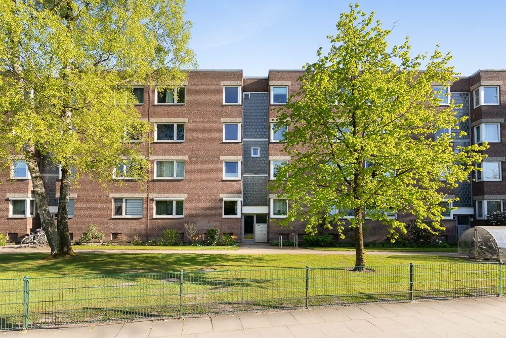 Immobilienangebot - Hamburg / Rahlstedt - Alle - TOP-1-Zimmer-Wohnung im Hochparterre, komplett möbliert und sofort bezugsfertig oder vermietbar
