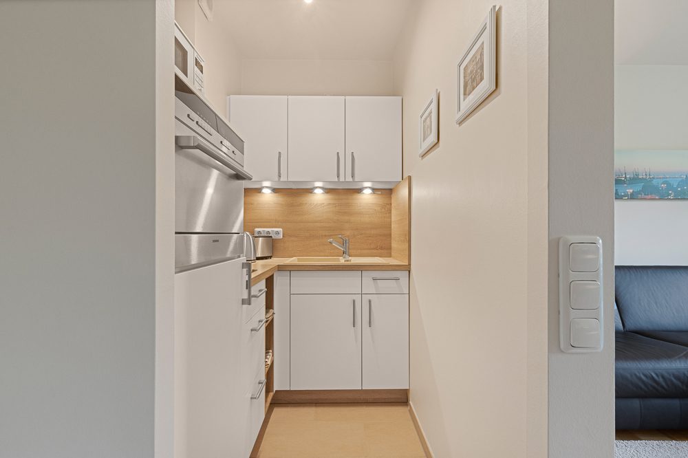 Immobilienangebot - Hamburg / Rahlstedt - Alle - TOP-1-Zimmer-Wohnung im Hochparterre, komplett möbliert und sofort bezugsfertig oder vermietbar