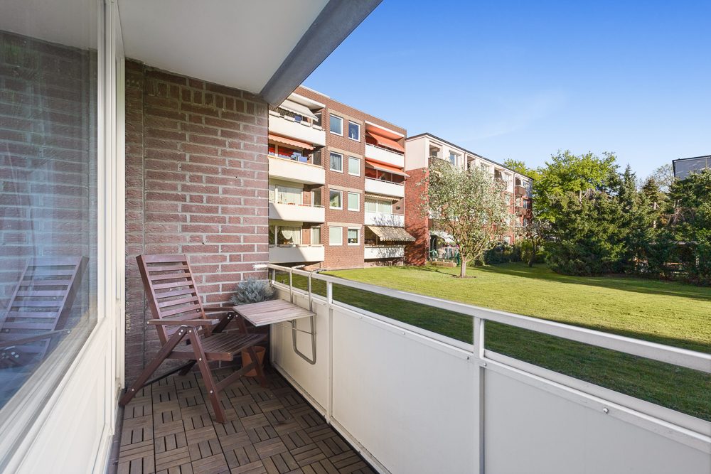 Immobilienangebot - Hamburg / Rahlstedt - Alle - TOP-1-Zimmer-Wohnung im Hochparterre, komplett möbliert und sofort bezugsfertig oder vermietbar