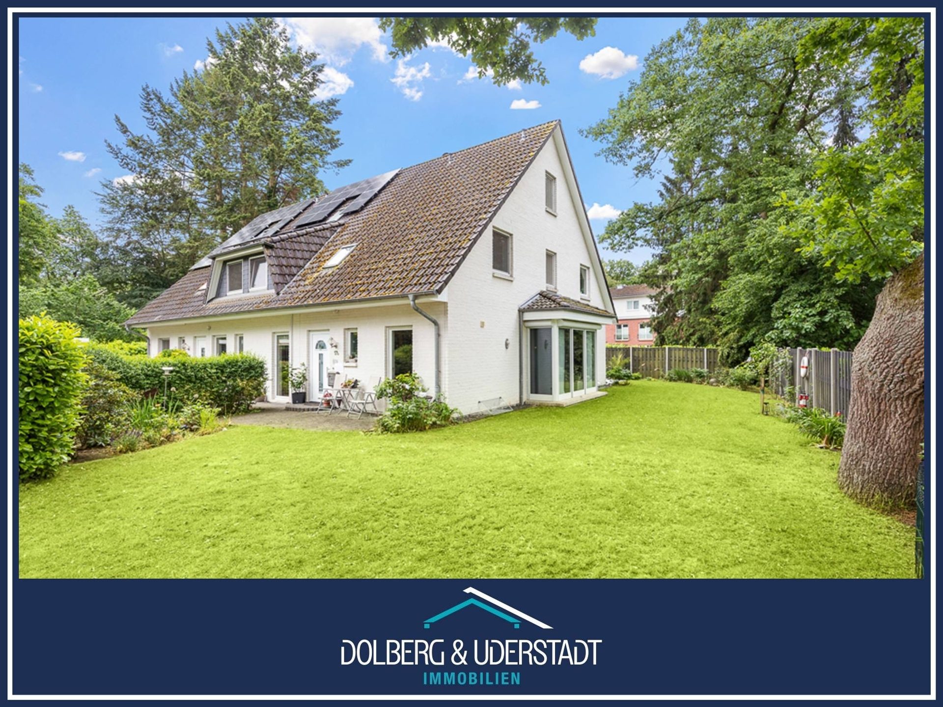 Immobilienangebot - Hamburg / Rahlstedt - Alle - Gepflegtes Reihenendhaus mit Carport in beliebter und ruhiger Lage direkt am Rahlstedter Hegenwald