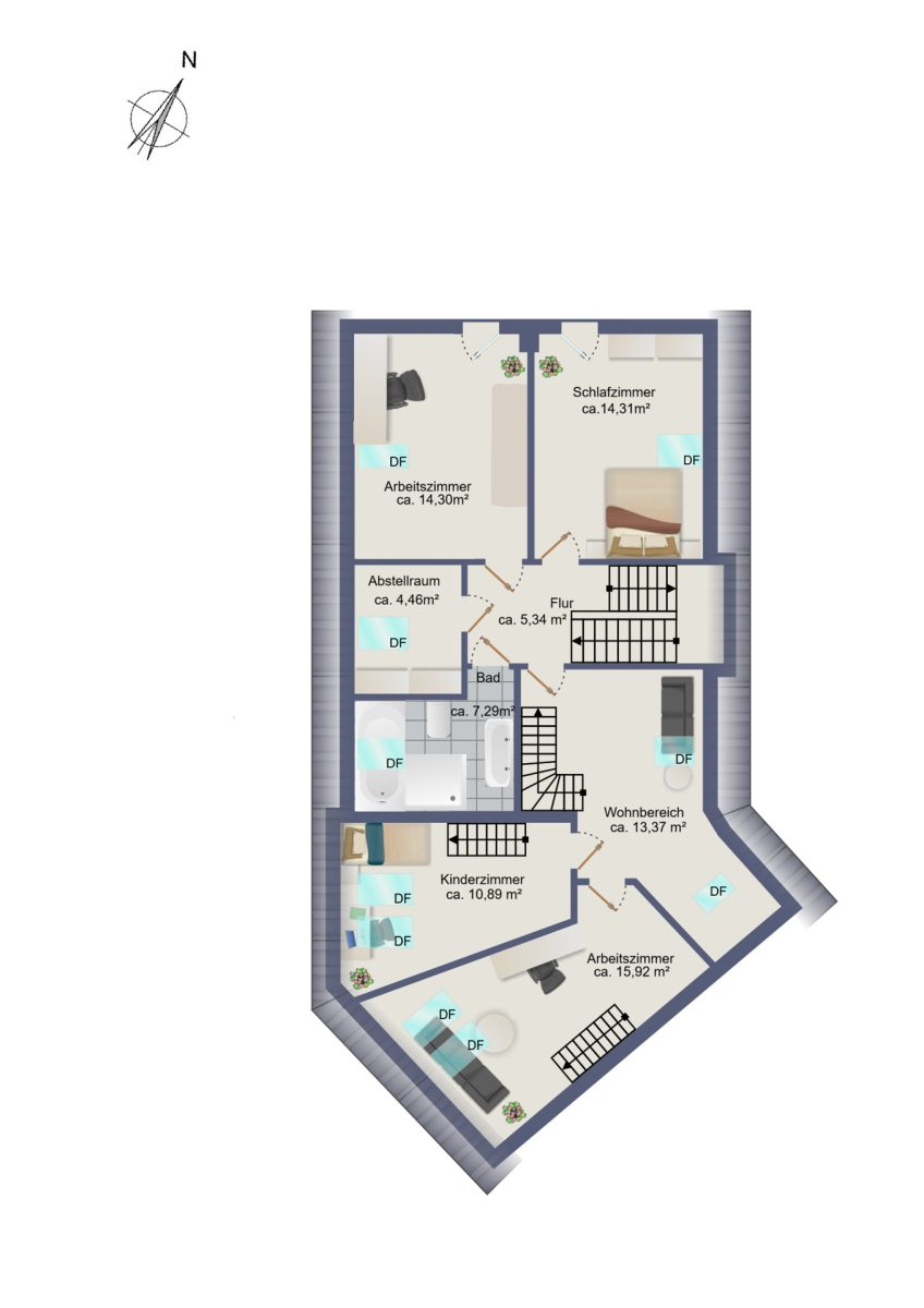 Immobilienangebot - Lübeck - Alle - Familienglück: Traumhaftes Einfamilienhaus mit herrlichem Garten und erstklassiger Ausstattung