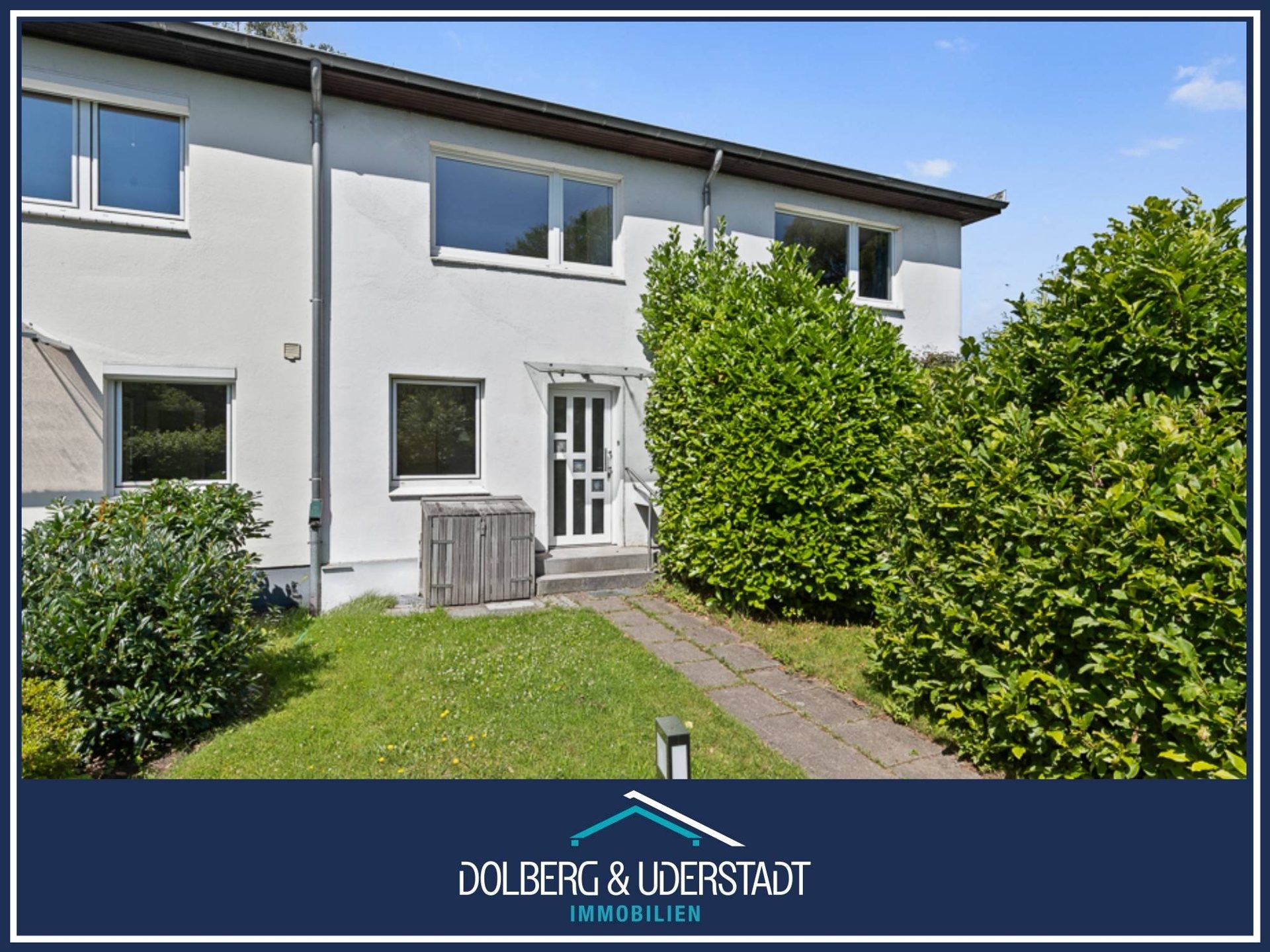 Immobilienangebot - Hamburg / Rahlstedt - Alle - Ruhig gelegenes Reihenmittelhaus mit Terrasse, Garten und Vollkeller