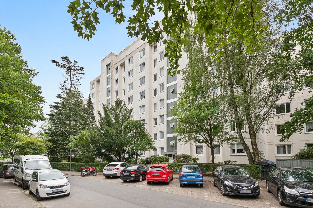 Immobilienangebot - Hamburg / Steilshoop - Alle - NUR NOCH WARTELISTE ! Großzügige 3-Zimmer-Wohnung mit vielen Möglichkeiten & Weitblick ins Grüne