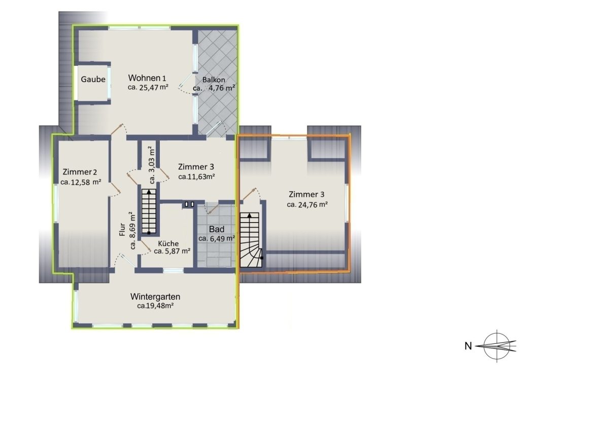 Immobilienangebot - Reinbek - Alle - Zweifamilienhaus mit Einliegerwohnung – modernisiert, renditestark ideal für Eigennutzer und Anleger