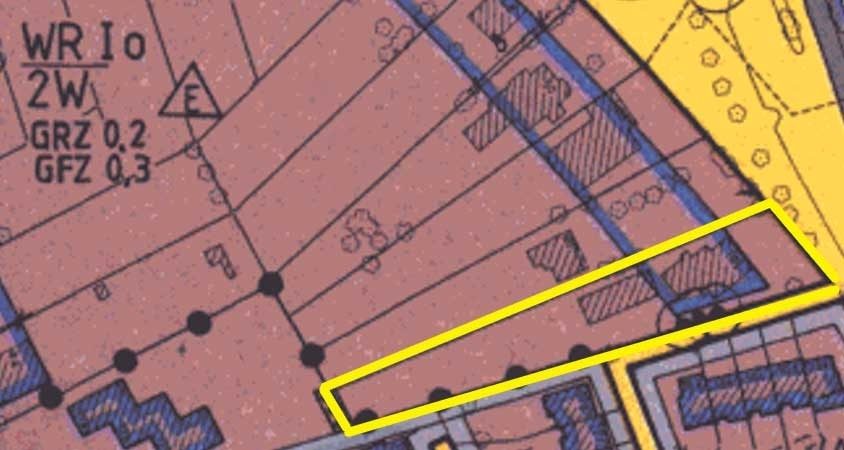 Immobilienangebot - Hamburg / Rahlstedt - Alle - 1239 m² Grundstück für Zweifamilien- oder Doppelhaus, mit Altbestand