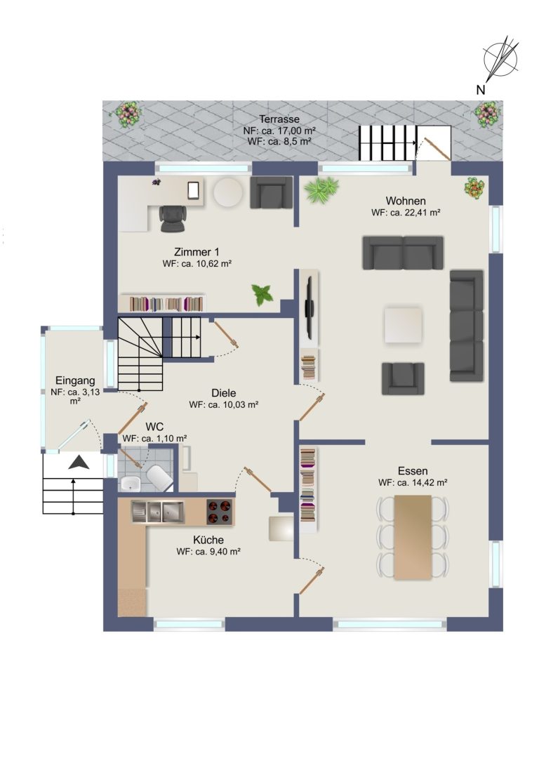 Immobilienangebot - Hamburg / Tonndorf - Alle - !! Nur noch Warteliste !! Großzügiges Haus mit Garten und viel Potenzial
