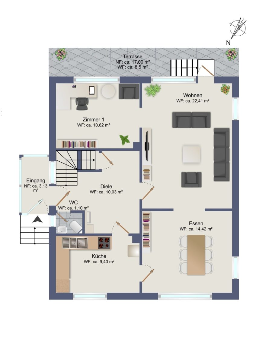 Immobilienangebot - Hamburg / Tonndorf - Alle - !! Nur noch Warteliste !! Großzügiges Haus mit Garten und viel Potenzial