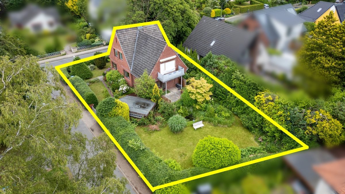 Immobilienangebot - Hamburg / Meiendorf - Alle - Attraktives Baugrundstück für Ihr neues Zuhause als Einfamilienhaus mit 2 Wohneinheiten in Meiendorf