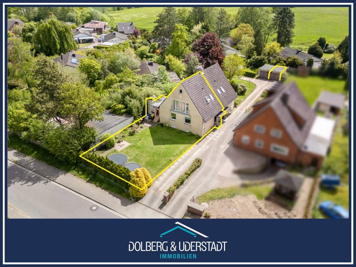 Immobilienangebot - Kuddewörde - Alle - Vordere Doppelhaushälfte mit Garten & Garage – wohnen am Rande des Sachsenwalds