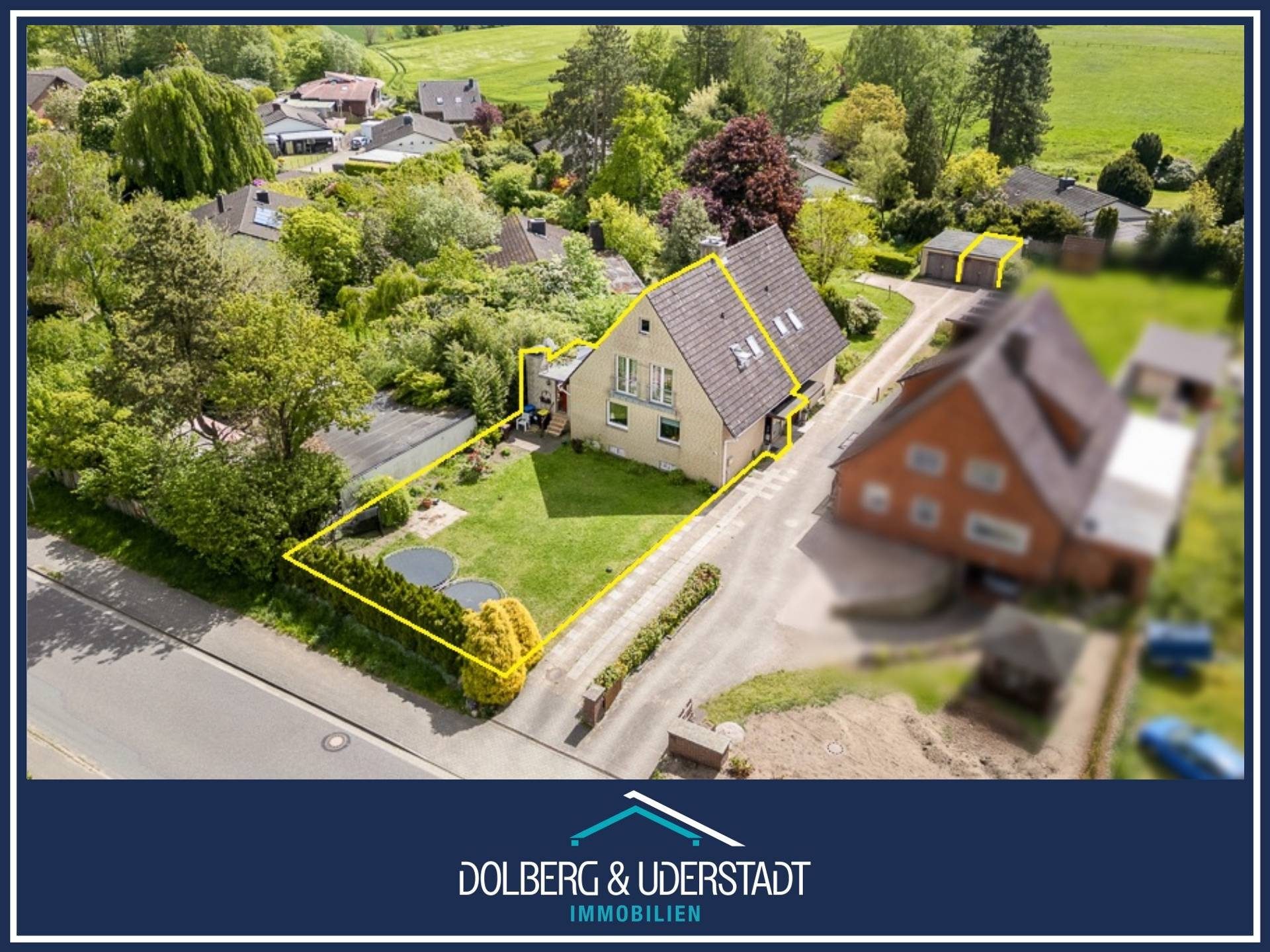 Immobilienangebot - Kuddewörde - Alle - Vordere Doppelhaushälfte mit Garten & Garage – wohnen am Rande des Sachsenwalds