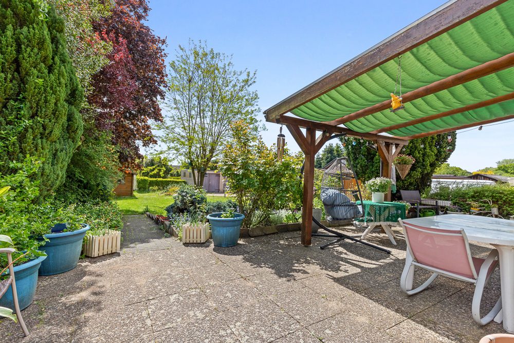 Immobilienangebot - Kuddewörde - Alle - Hintere Doppelhaushälfte mit Garten & Garage – wohnen am Rande des Sachsenwalds