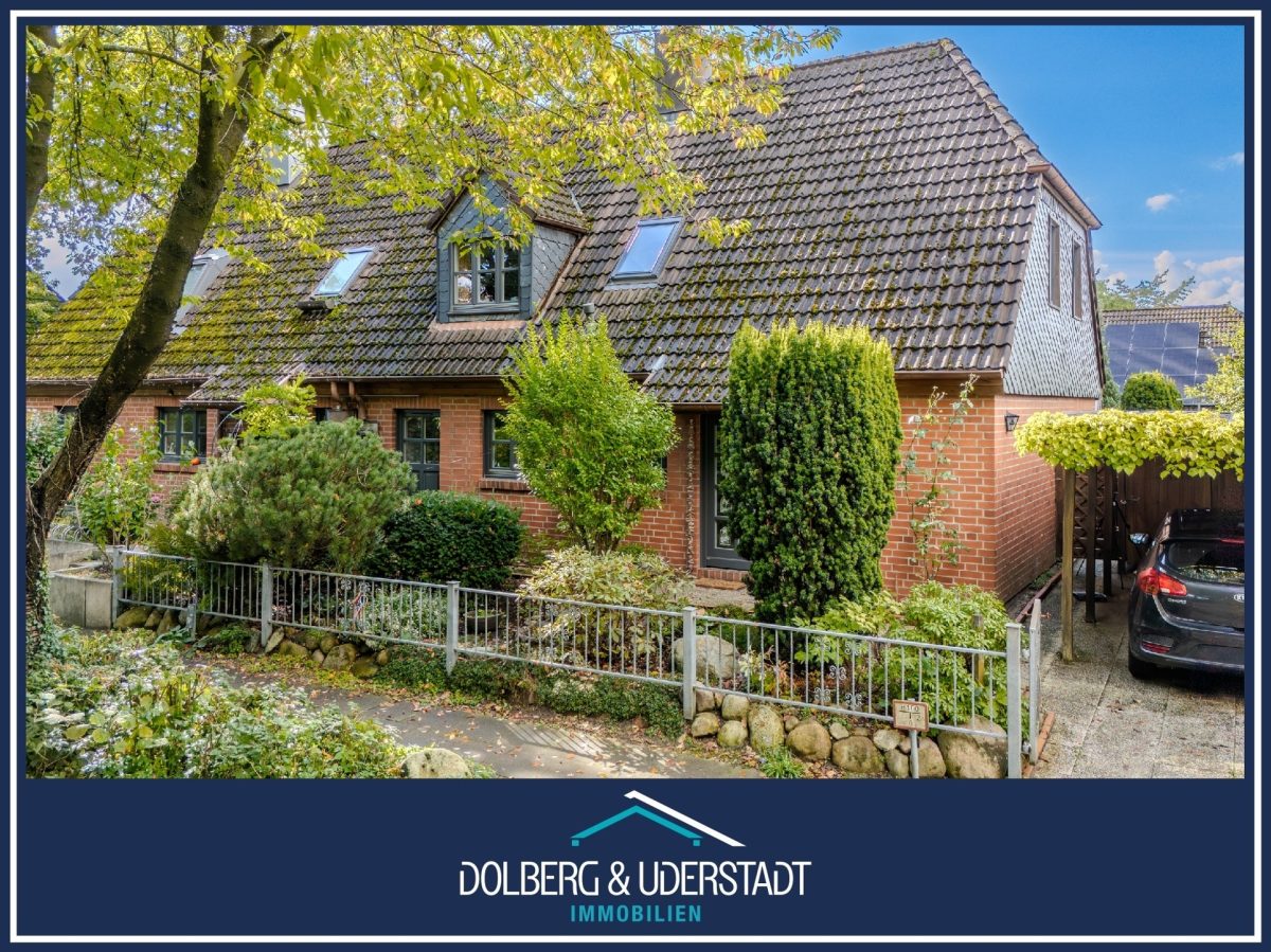 Immobilienangebot - Hamburg / Poppenbüttel - Alle - Familienfreundliches Wohnen mit sonnigem Westgarten und großzügigem Raumangebot
