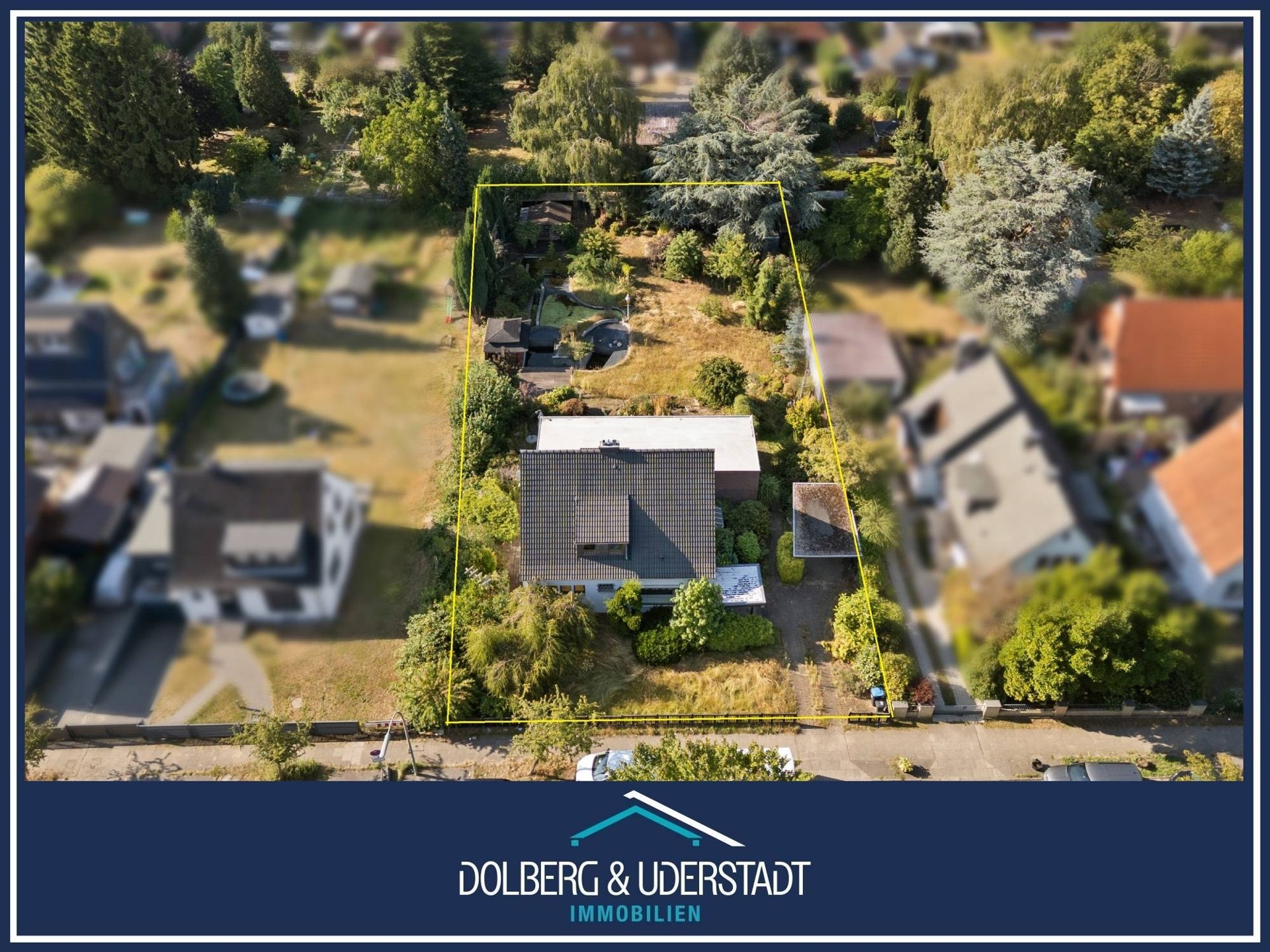 Immobilienangebot - Hamburg / Kirchsteinbek - Alle - Baugrundstück mit Entwicklungspotenzial in gefragter Lage von Kirchsteinbek