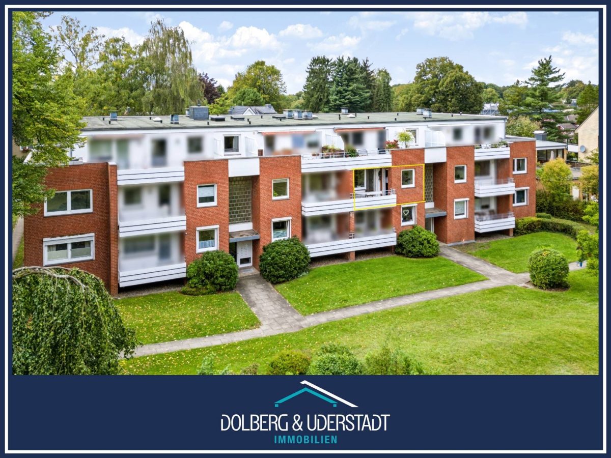 Immobilienangebot - Hamburg / Rahlstedt - Alle - Wohnkomfort in Alt-Rahlstedt - großzügige 3-Zimmer-Wohnung