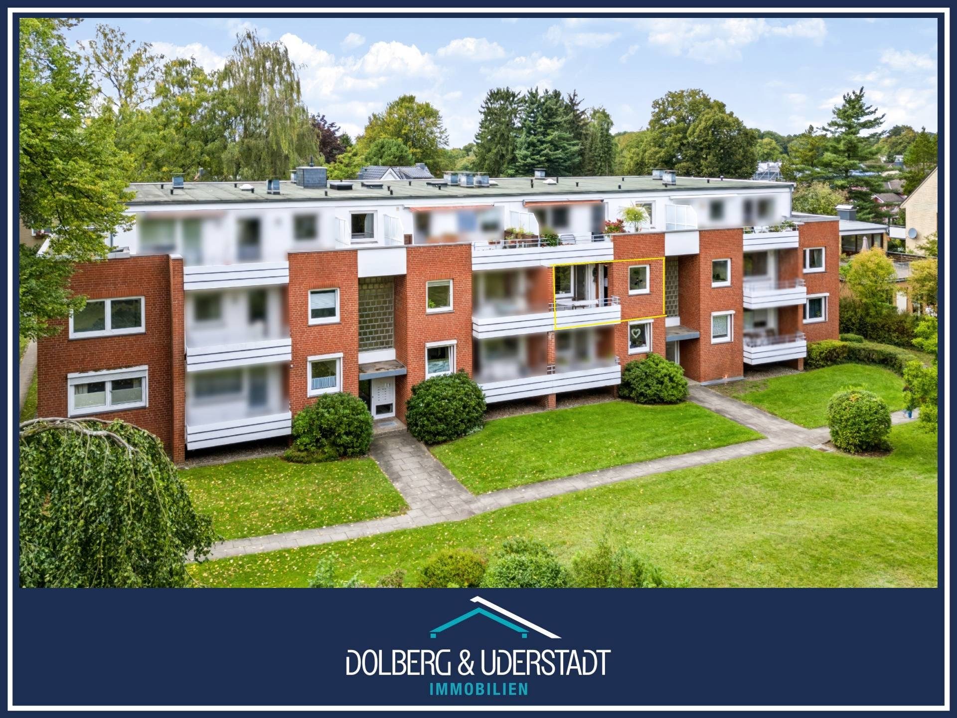 Immobilienangebot - Hamburg / Rahlstedt - Alle - Wohnkomfort in Alt-Rahlstedt - großzügige 3-Zimmer-Wohnung