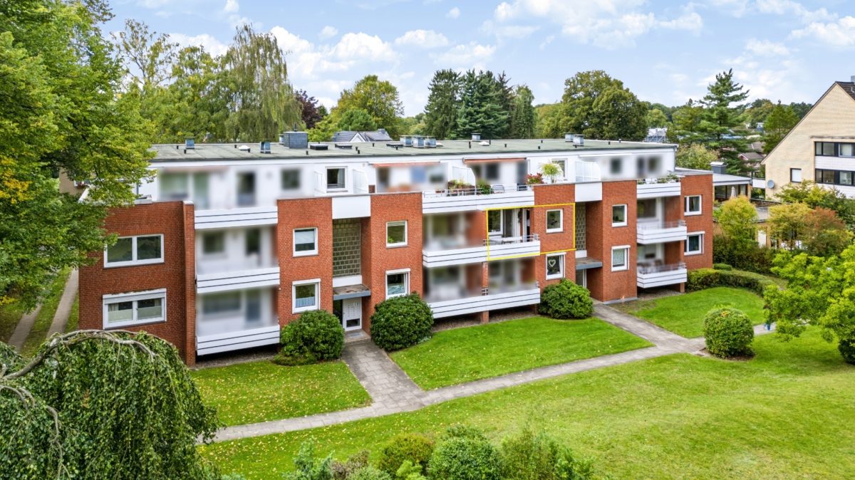 Immobilienangebot - Hamburg / Rahlstedt - Alle - Wohnkomfort in Alt-Rahlstedt - großzügige 3-Zimmer-Wohnung