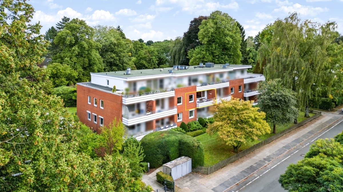 Immobilienangebot - Hamburg / Rahlstedt - Alle - Wohnkomfort in Alt-Rahlstedt - großzügige 3-Zimmer-Wohnung