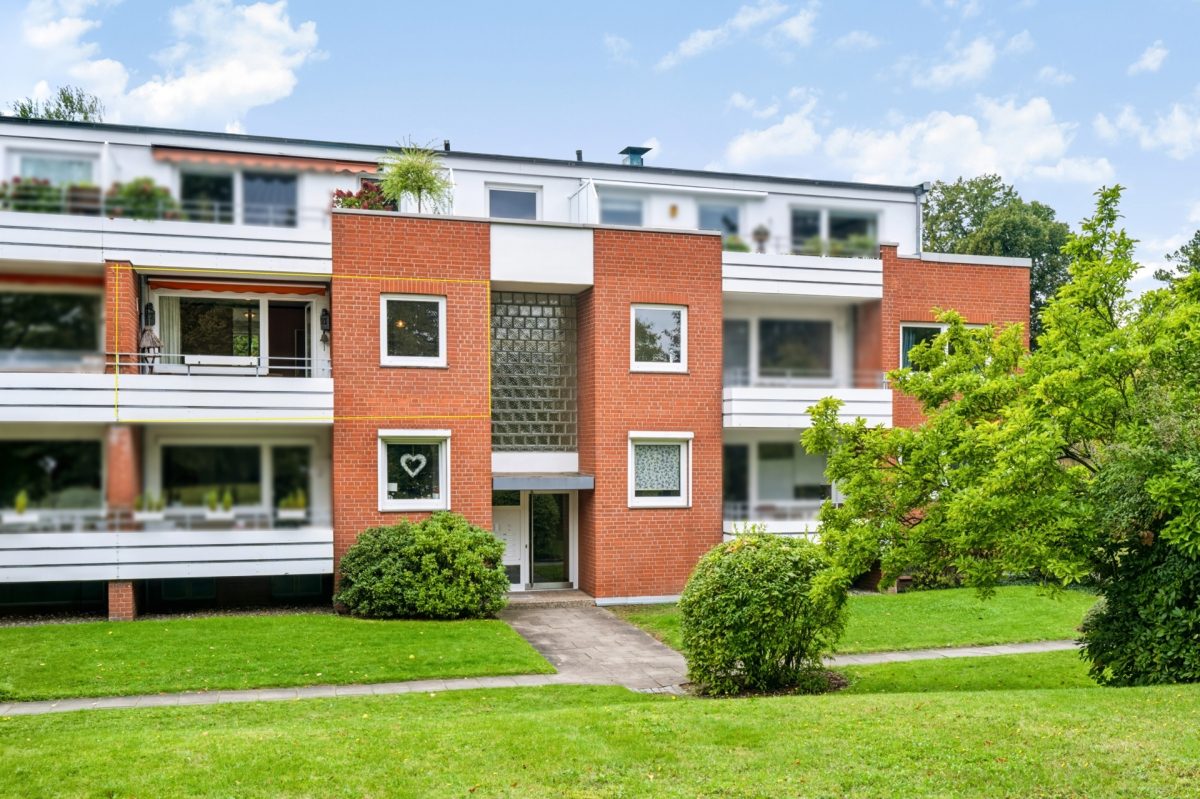 Immobilienangebot - Hamburg / Rahlstedt - Alle - Wohnkomfort in Alt-Rahlstedt - großzügige 3-Zimmer-Wohnung