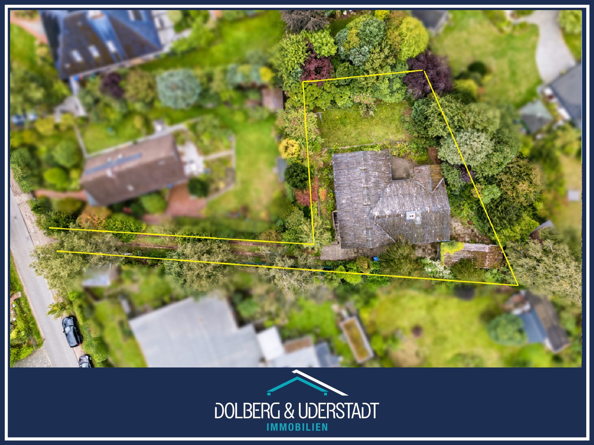 Immobilienangebot - Hamburg/ Poppenbüttel - Alle - Baugrundstück mit Altbestand - Nur ein Abschlag vom Golfplatz entfernt - HH-Poppenbüttel