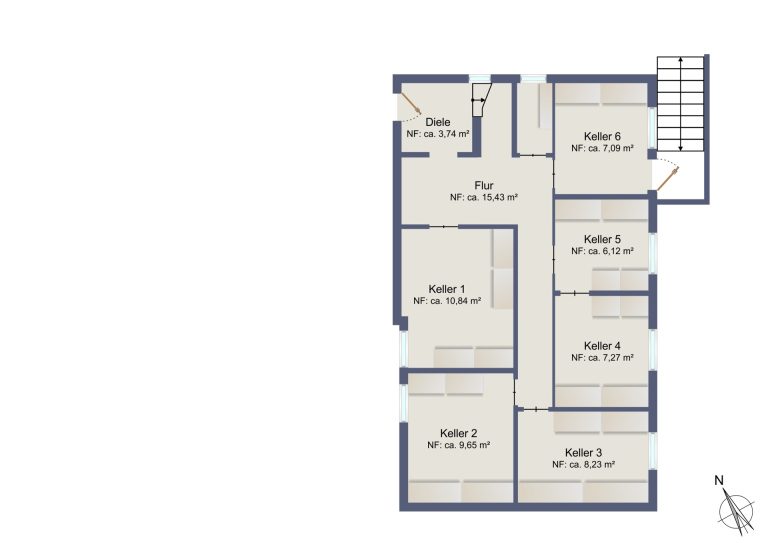 Immobilienangebot - Hamburg/ Poppenbüttel - Alle - Renovierungsbedürftiger Wohntraum auf ruhigem Pfeifenstilgrundstück in HH-Poppenbüttel