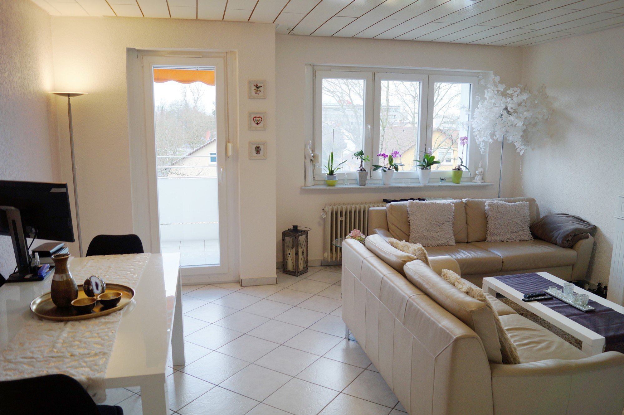 HUST Immobilien GmbH & Co. KG - Immobilienangebot - Karlsruhe - Wohnung - Praktisch geschnittene 3-Zimmer-Wohnung mit 2 Balkonen und Garage in KA-Durlach
