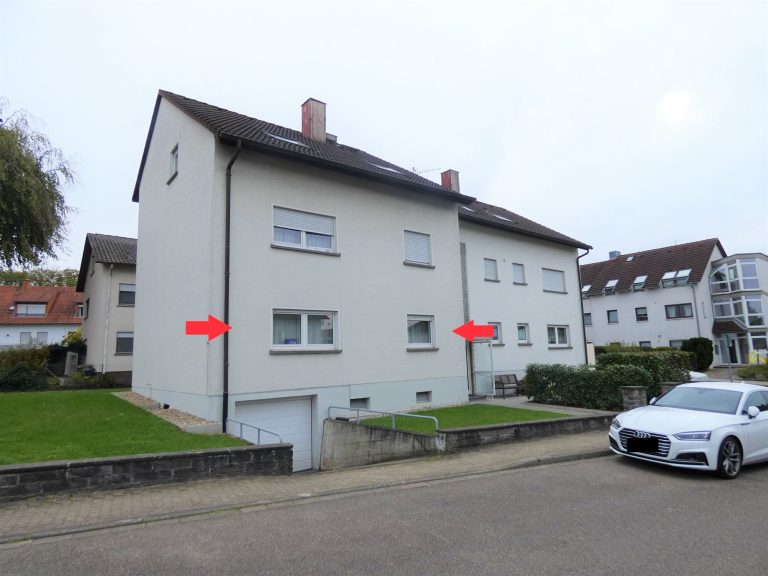 HUST Immobilien GmbH & Co. KG - Immobilienangebot - Bretten - Alle - VERKAUFT! Schöne 3-Zimmer-Wohnung mit Balkon & Garagen in TOP-Lage von Bretten!
