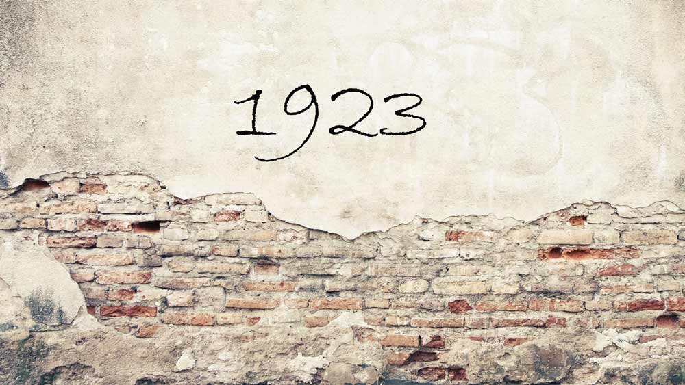 Zahl des Monats - 1923 - HUST Immobilien