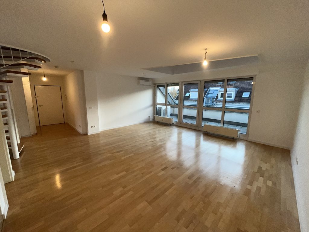 HUST Immobilien GmbH & Co. KG - Immobilienangebot - Karlsruhe - Alle - Viel Raum, viel Licht – stilvolle 3-Zimmer-Maisonettewohnung in ruhiger Lage von Knielingen