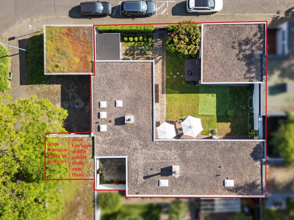 HUST Immobilien GmbH & Co. KG - Immobilienangebot - Karlsruhe - Alle - Privatsphäre für Ihre Familie! Gepflegter Winkelbungalow mit Nebengebäude (ELW) in KA, NW-Stadt