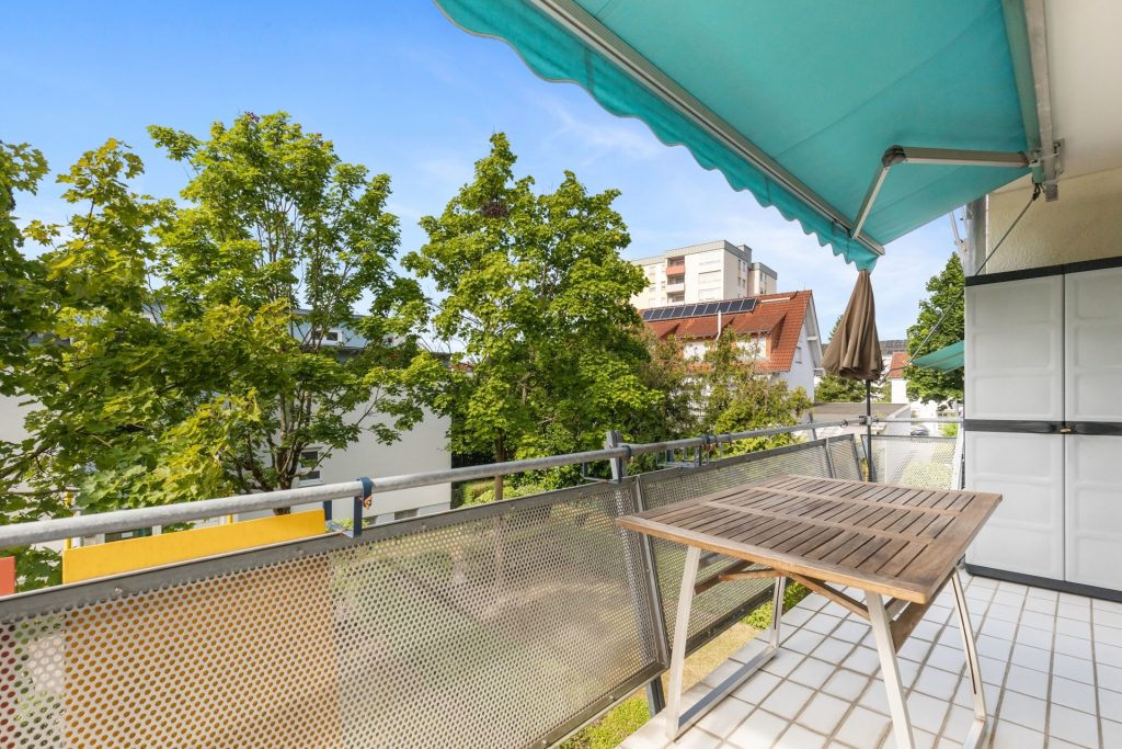 HUST Immobilien GmbH & Co. KG - Immobilienangebot - Stutensee / Blankenloch - Alle - Kapitalanlage in Stutensee – Vermietete 2-Zimmer-Wohnung mit Balkon & Stellplätzen
