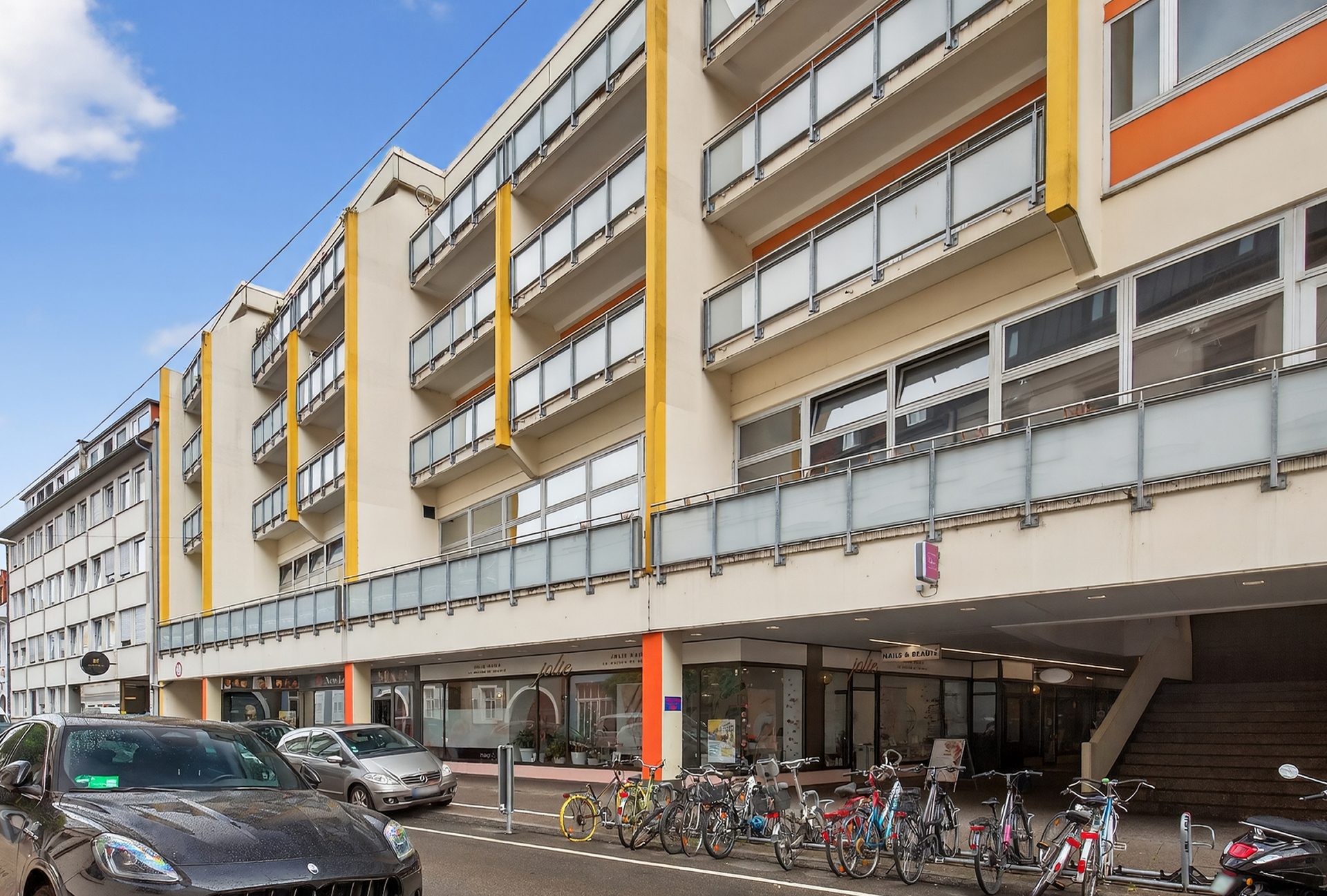 HUST Immobilien GmbH & Co. KG - Immobilienangebot - Karlsruhe - Alle - Kapitalanlage im Herzen von Karlsruhe – vermietete 1-Zimmer-Wohnung mit Loggia & TG-Stellplatz