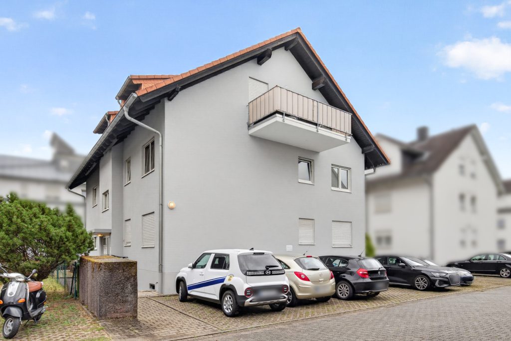 HUST Immobilien GmbH & Co. KG - Immobilienangebot - Eggenstein-Leopoldshafen - Wohnungen - Vermietete 2-Zimmer-Wohnung mit Balkon, Stellplatz und Keller – Kapitalanlage in Eggenstein-Leopoldshafen