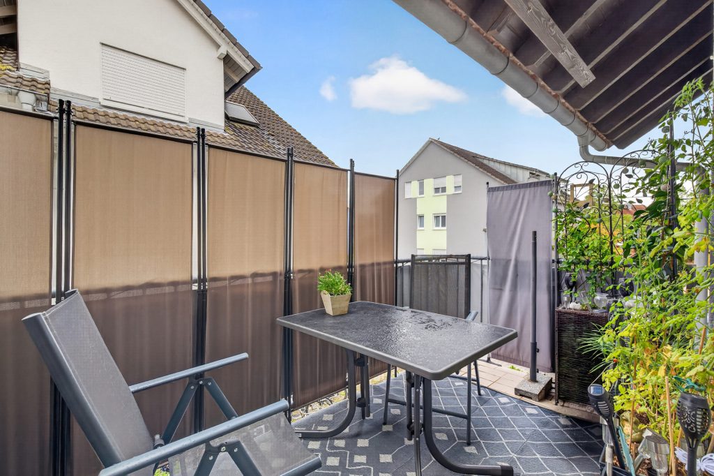 HUST Immobilien GmbH & Co. KG - Immobilienangebot - Eggenstein-Leopoldshafen - Wohnungen - Vermietete 2-Zimmer-Wohnung mit Balkon, Stellplatz und Keller – Kapitalanlage in Eggenstein-Leopoldshafen