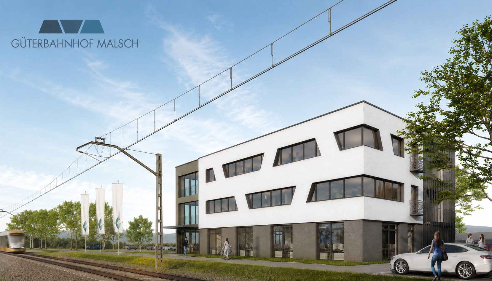 HUST Immobilien GmbH & Co. KG - Immobilienangebot - Malsch - Alle - Zukunftsweisende Bürofläche im Neubau „Güterbahnhof Malsch“