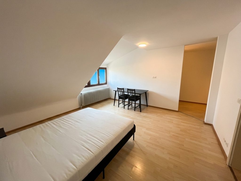 HUST Immobilien GmbH & Co. KG - Immobilienangebot - Ettlingen - Alle - Bezugsfreie Maisonette-Wohnung nahe dem Erbprinz: möbliert & perfekt für eine 3er-WG