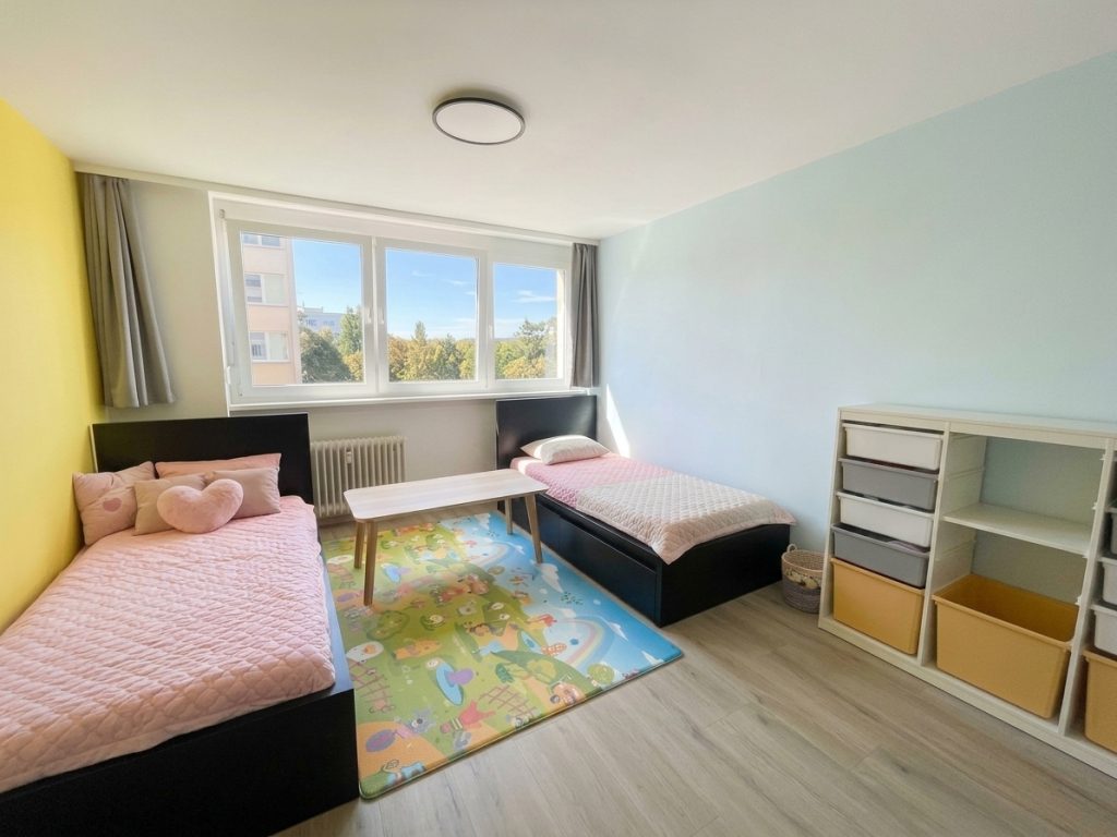 HUST Immobilien GmbH & Co. KG - Immobilienangebot - Karlsruhe / Knielingen - Wohnungen - Platz für die ganze Familie: großzügige 4-Zimmer-Wohnung mit Balkon in Knielingen